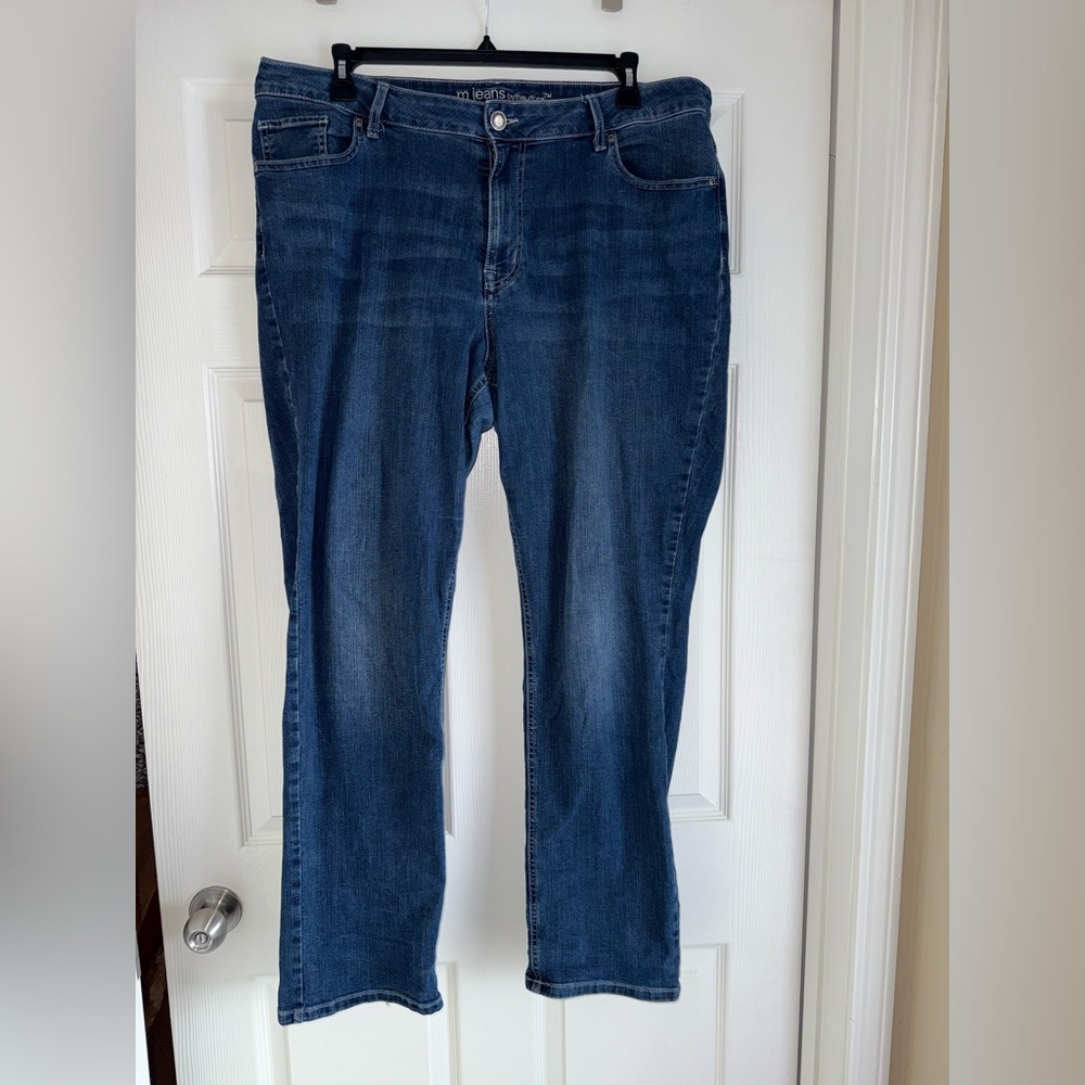Maurices Dark Blue Straight Leg Jeans